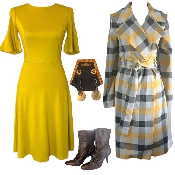 Gianni Bini Wynona Brown Leather Stiletto Heel Ankle Boots sz 8M - Picture 11 of 15